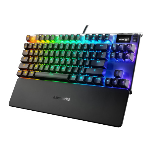 Steelseries SteelSeries Apex Pro TKL - tangentbord - med OLED smart display - Nordisk Inmatningsenhet