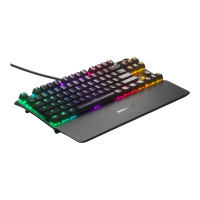 Produktbild för SteelSeries Apex Pro TKL - tangentbord - med OLED smart display - Nordisk Inmatningsenhet