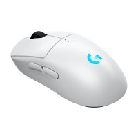 Produktbild för Logitech G PRO 2 - mus - gaming - 2.4 GHz, USB - vit