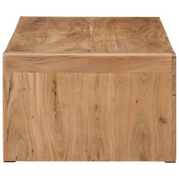 Produktbild för Soffbord 110x55x35 cm massivt akaciaträ