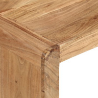 Produktbild för Soffbord 110x55x35 cm massivt akaciaträ