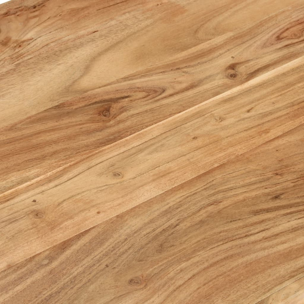 Produktbild för Soffbord 110x55x35 cm massivt akaciaträ