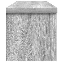 Produktbild för Köksställ stapelbara grå sonoma 60x15x16 cm konstruerat trä