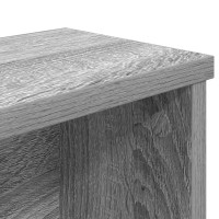 Produktbild för Köksställ stapelbara 2 st grå sonoma 60x15x16 cm
