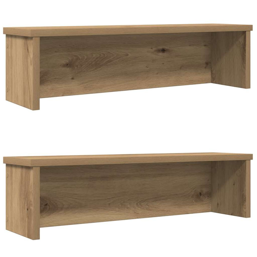Produktbild för Köksställ stapelbara 2 st artisan ek 60x15x16 cm
