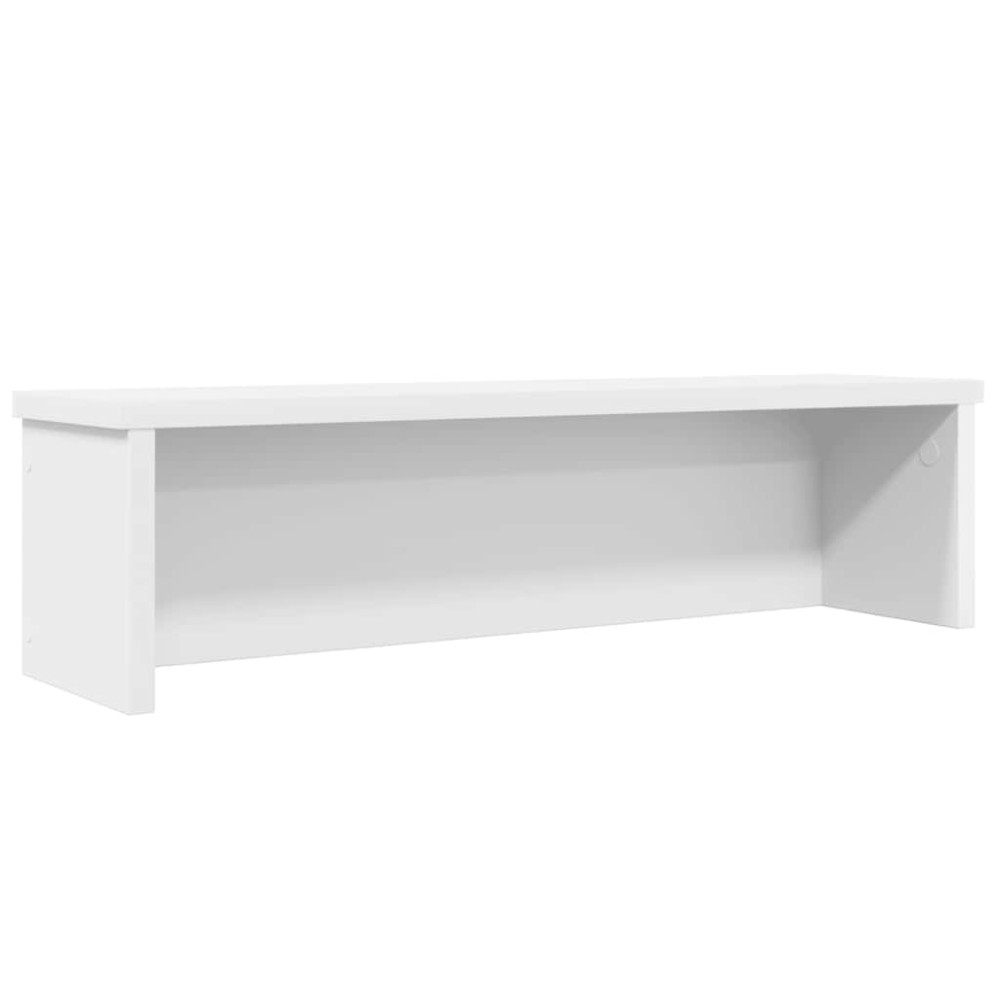Produktbild för Köksställ stapelbara vit 60x15x16 cm konstruerat trä