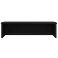 Produktbild för Köksställ stapelbara svart 60x15x16 cm konstruerat trä