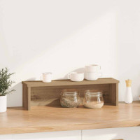 Produktbild för Köksställ stapelbara artisan ek 60x15x16 cm konstruerat trä