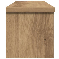 Produktbild för Köksställ stapelbara artisan ek 60x15x16 cm konstruerat trä