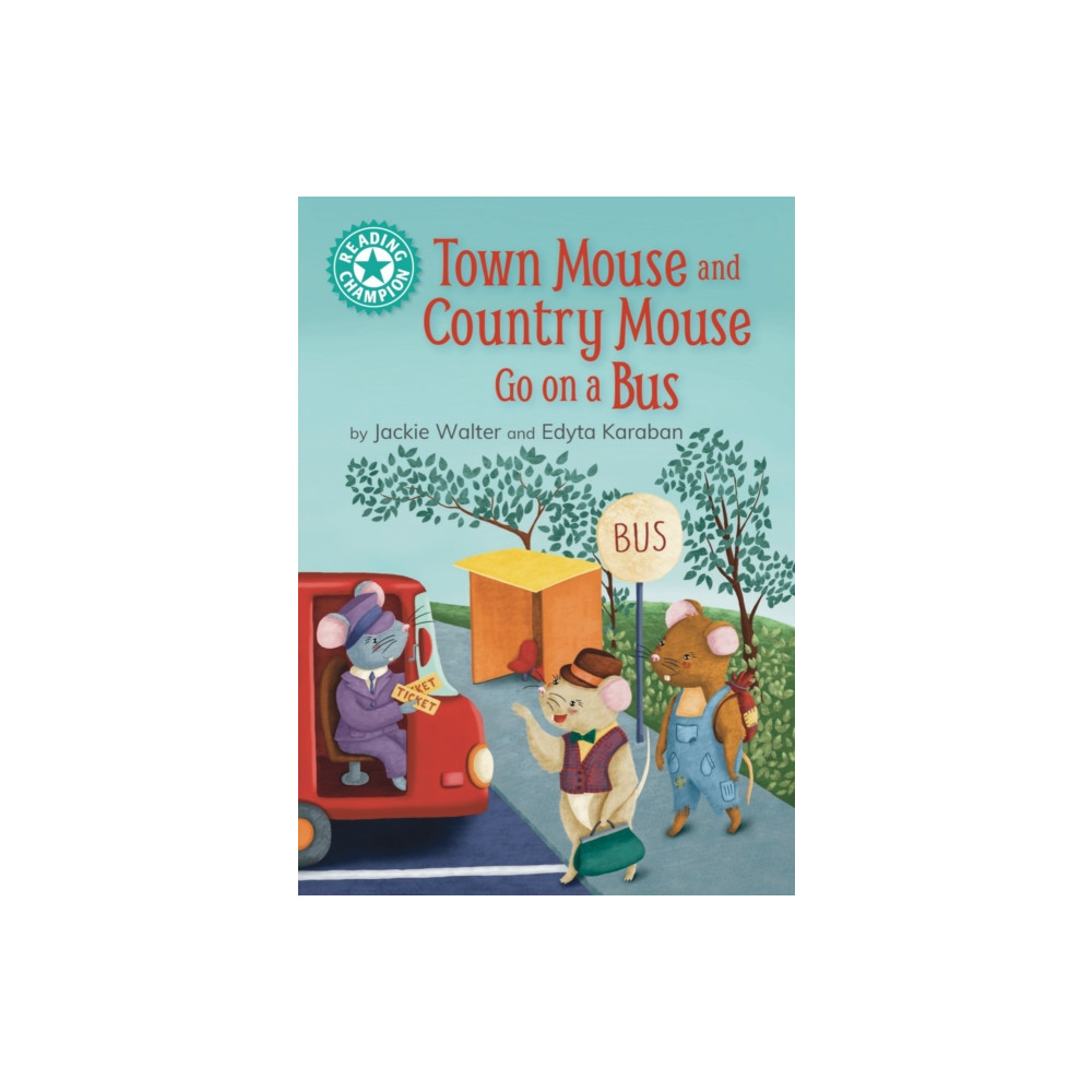 Produktbild för Reading Champion: Town Mouse and Country Mouse Go on a Bus (häftad, eng)