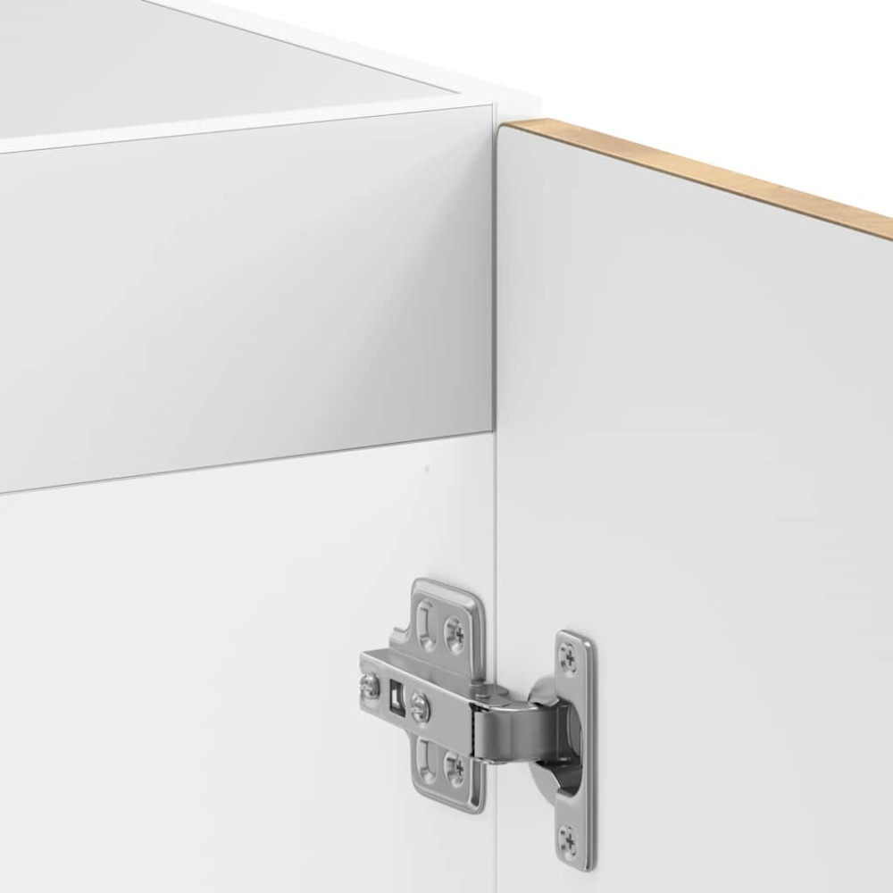 Produktbild för Diskbänk underskåp artisan ek 80x46x81,5 cm konstruerat trä