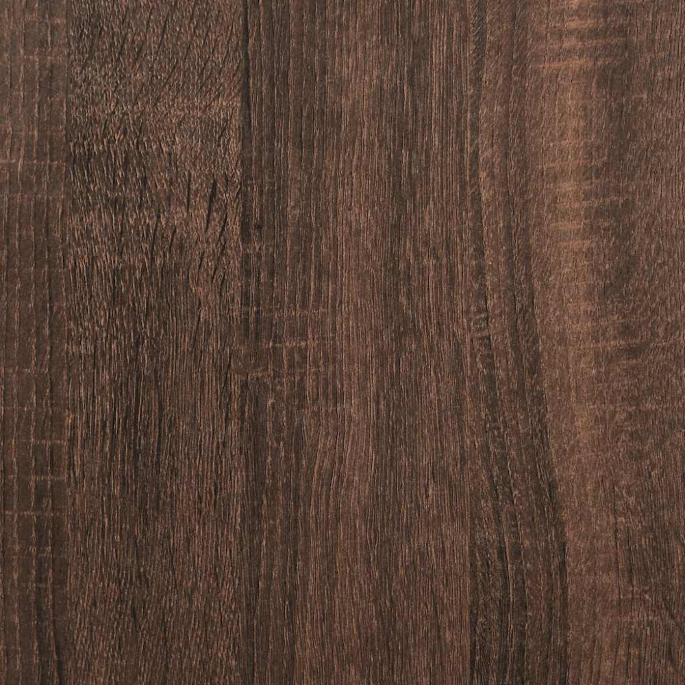 Produktbild för Bokhylla brun ek 40x24x52 cm konstruerat trä