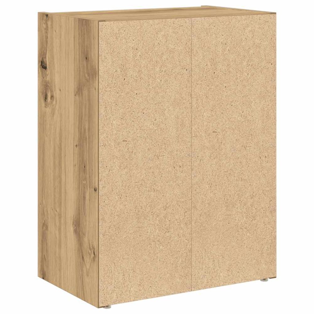 Produktbild för Bokhylla artisan ek 40x24x52 cm konstruerat trä