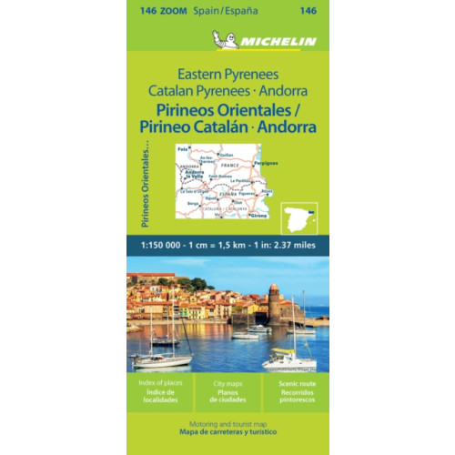 Michelin Editions Des Voyages Pirineos Orientales - Zoom Map 146