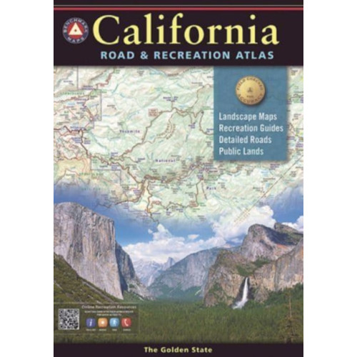 Benchmark Maps California Road and Recreation Atlas (bok, spiral, eng)