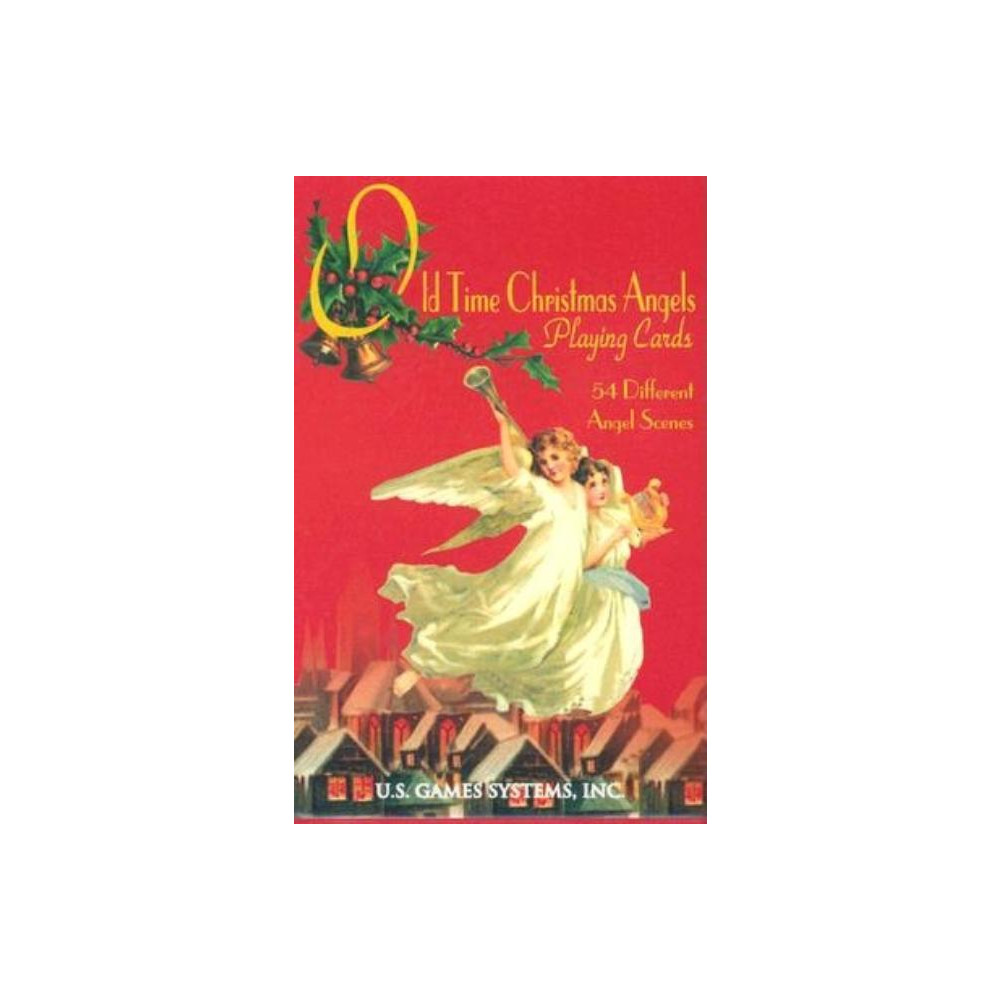 Produktbild för Old Time Christmas Angel Playing Cards