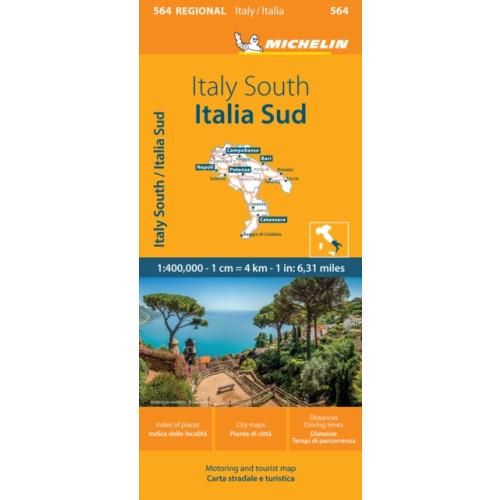 Michelin Editions Des Voyages Italy South - Michelin Regional Map 564