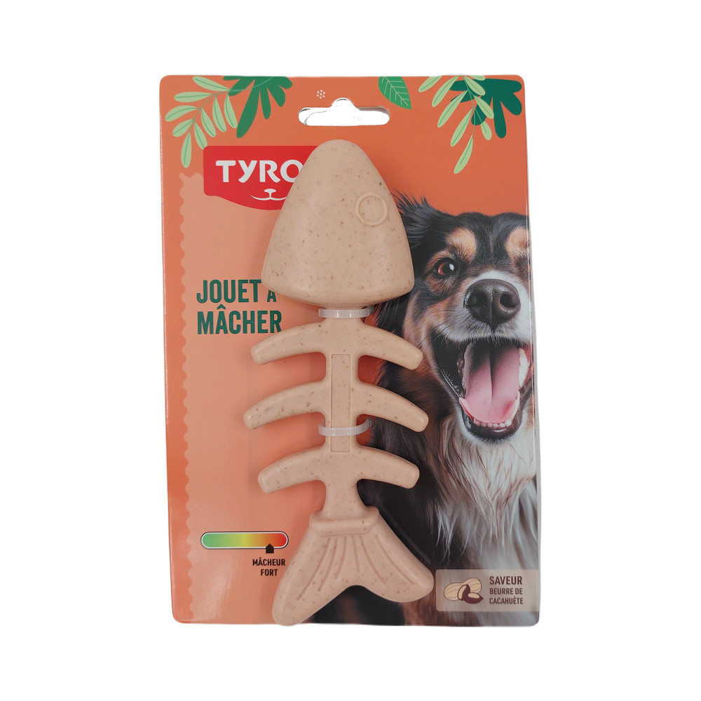 Produktbild för Hundtugg Fishbone Bambu Tyrol 16 cm