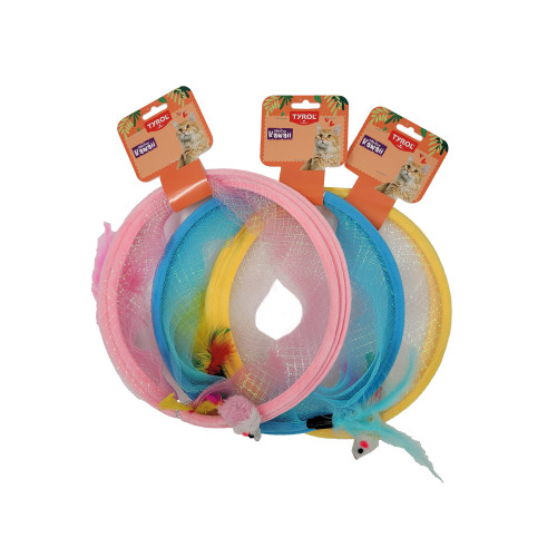 Tyrol Kattleksak Spring Tunnel Tyrol 25 cm
