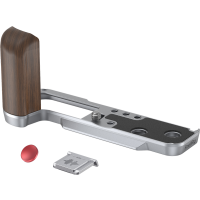 Produktbild för SmallRig 4804 Wooden L-Shape Grip for FUJIFILM X100VI / X100V Sliver