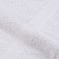 Produktbild för Gästhanddukar FROGN 4 st vit 30x50 cm 360 gsm