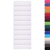 Produktbild för Gästhanddukar FROGN 50 st vit 30x50 cm 360 gsm
