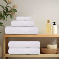 Produktbild för Gästhanddukar FROGN 50 st vit 30x50 cm 360 gsm