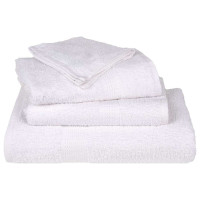 Produktbild för Gästhanddukar FROGN 50 st vit 30x50 cm 360 gsm