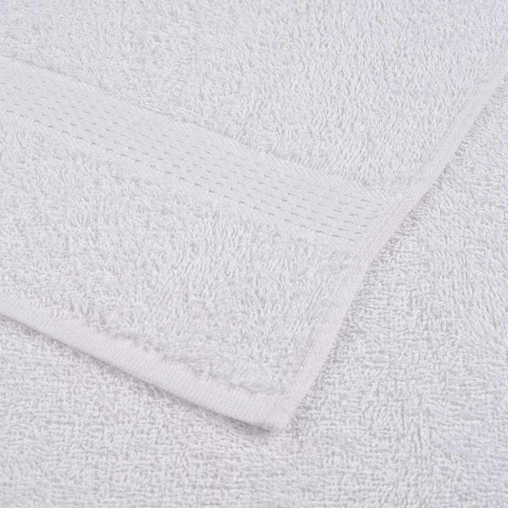 Produktbild för Gästhanddukar FROGN 50 st vit 30x50 cm 360 gsm