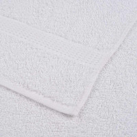 Produktbild för Gästhanddukar FROGN 50 st vit 30x50 cm 360 gsm