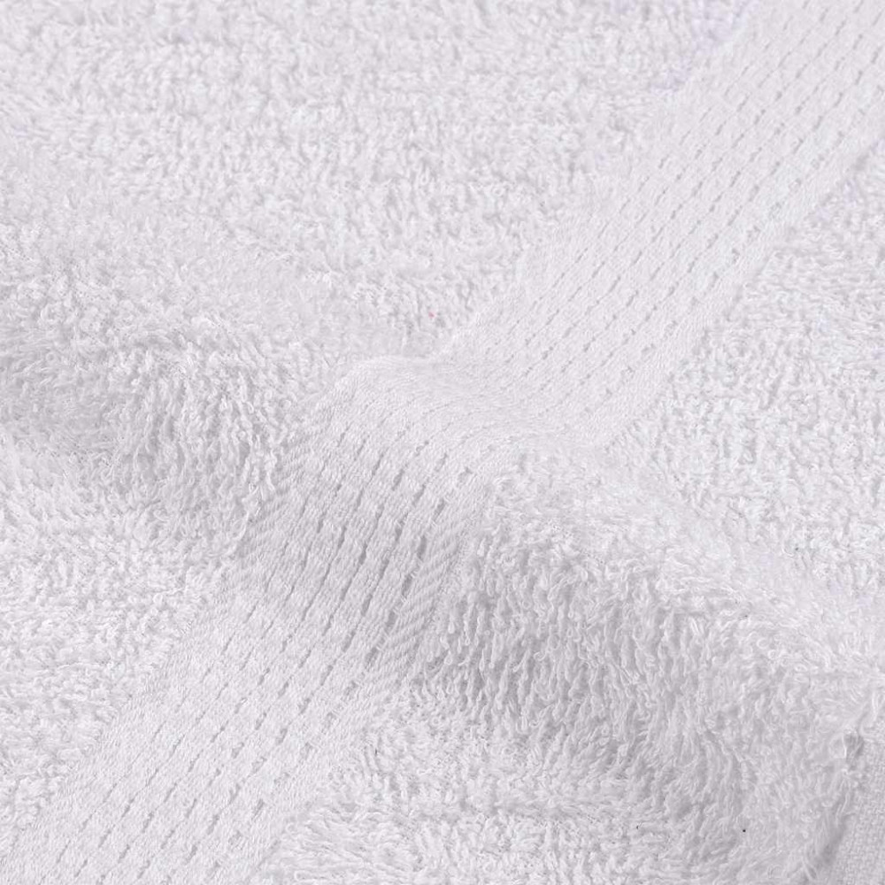 Produktbild för Gästhanddukar FROGN 50 st vit 30x50 cm 360 gsm