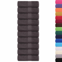 Produktbild för Gästhanddukar FROGN 50 st antracit 30x50 cm 360 gsm