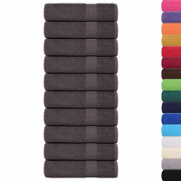 Produktbild för Badlakan FROGN 25 st antracit 100x150 cm 360 gsm