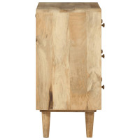 Produktbild för Byrå 70x35x70 cm massivt mangoträ