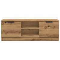 Produktbild för TV-bänk artisan ek 102x35x36,5 cm konstruerat trä