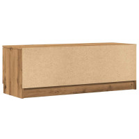 Produktbild för TV-bänk artisan ek 102x35x36,5 cm konstruerat trä