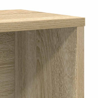 Produktbild för Bokhylla sonoma-ek 60x24x101,5 cm konstruerat trä