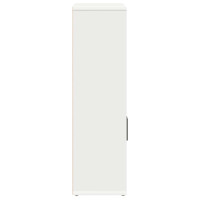 Produktbild för Bokhylla vit 60x24x85 cm konstruerat trä
