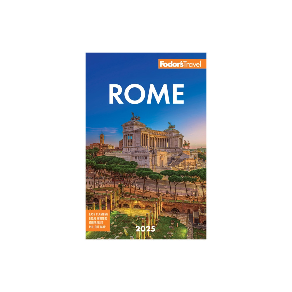 Produktbild för Fodor's Rome 2025 (häftad, eng)