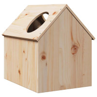 Produktbild för Katthus 41x50x50 cm massiv furu