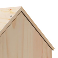 Produktbild för Katthus 41x50x50 cm massiv furu