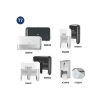 Produktbild för Toalettpapper TORK Uni T7 1-lag 24/krt