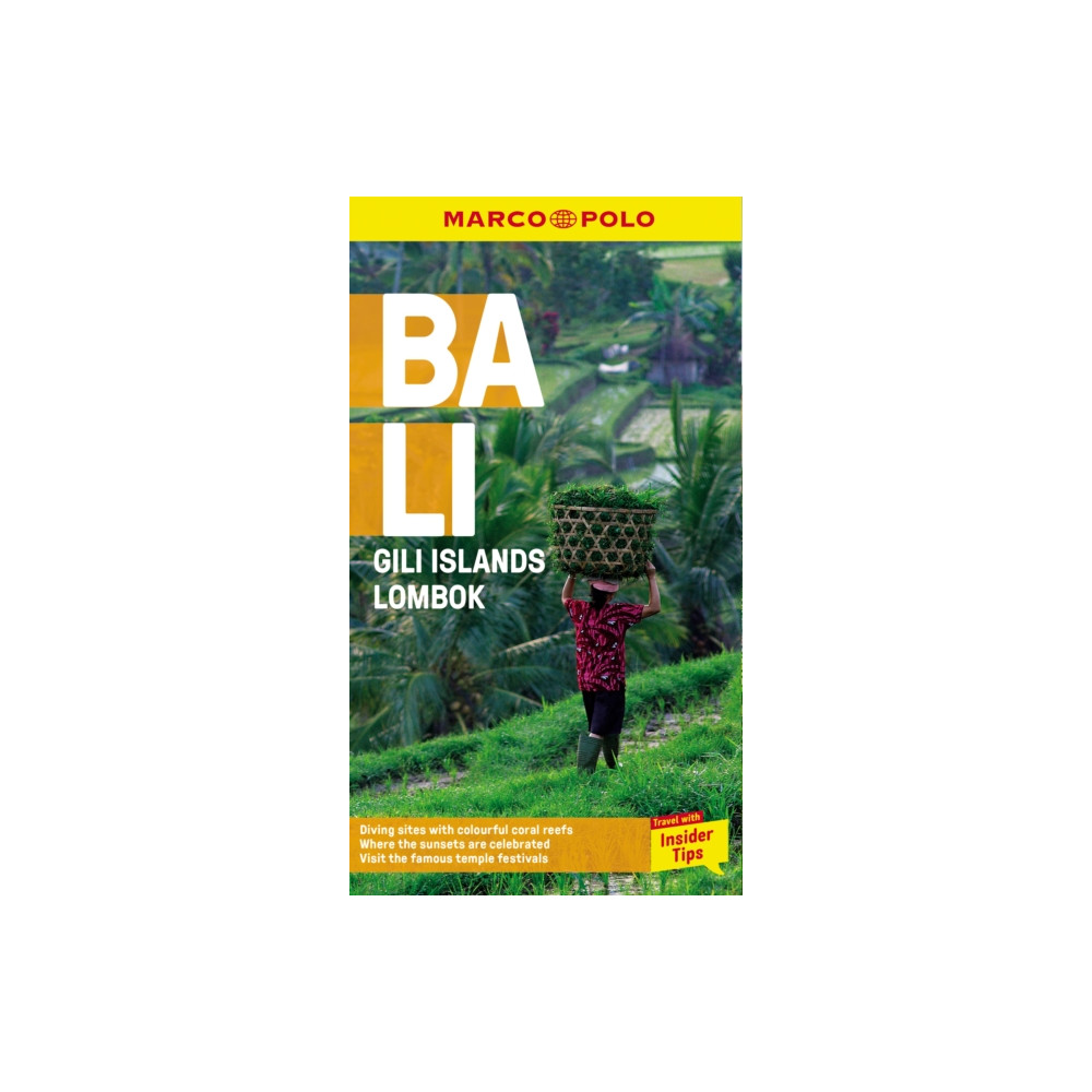 Produktbild för Bali Marco Polo Pocket Travel Guide - with pull out map (häftad, eng)