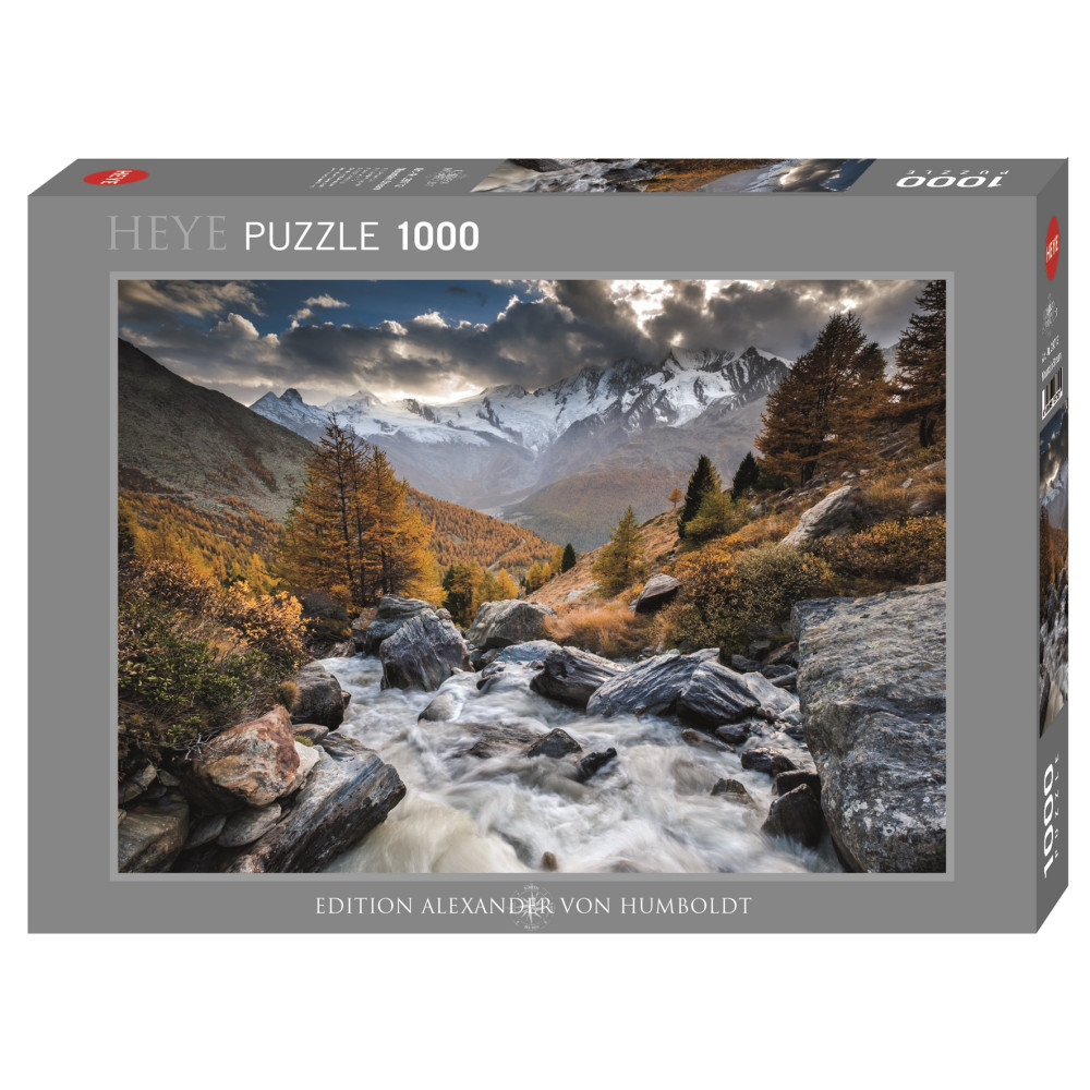 Produktbild för Humboldt mountain stream, Pussel, 1000 bitar, Heye