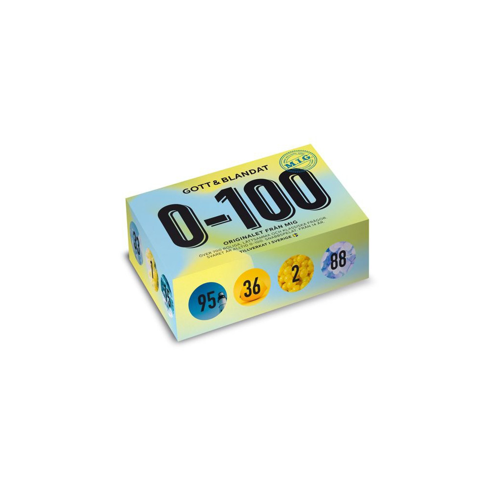 Produktbild för 0-100 Gott & Blandat