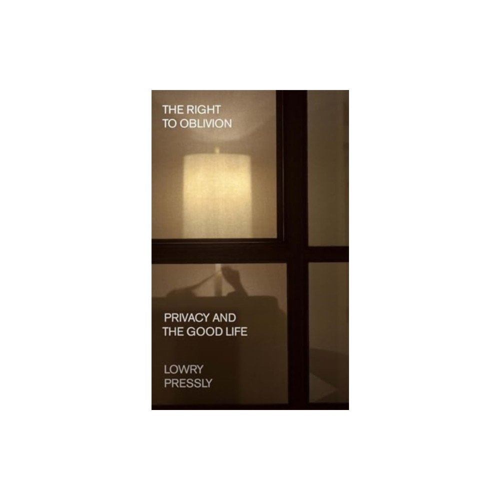 Produktbild för The Right to Oblivion (inbunden, eng)