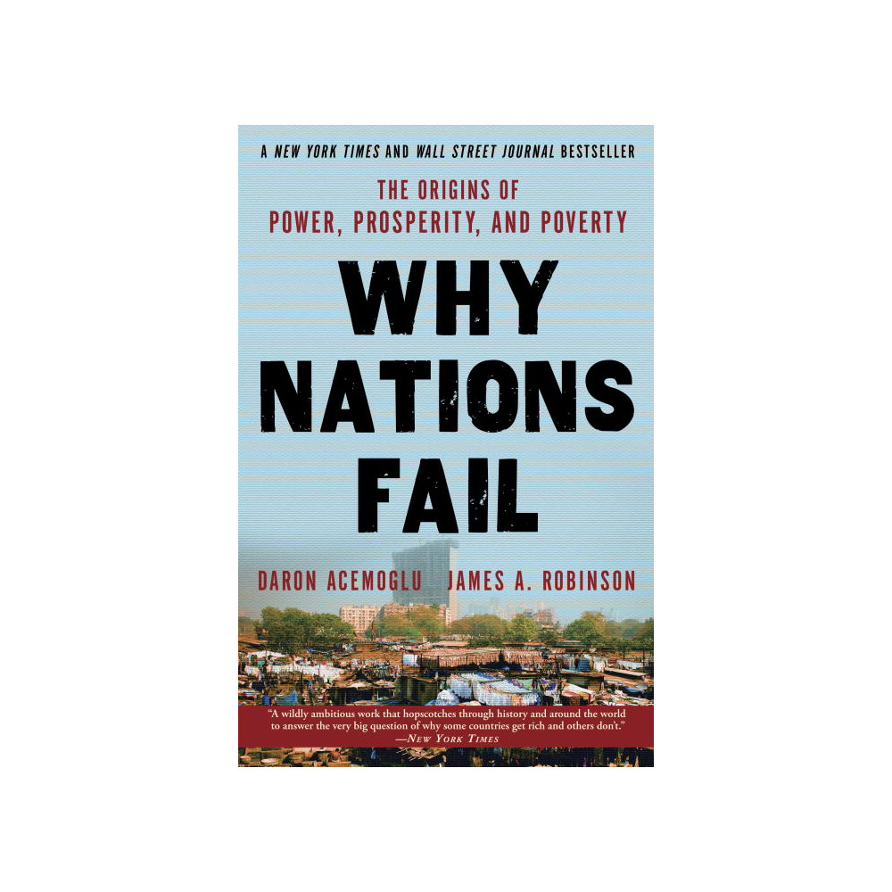Produktbild för Why Nations Fail (häftad, eng)