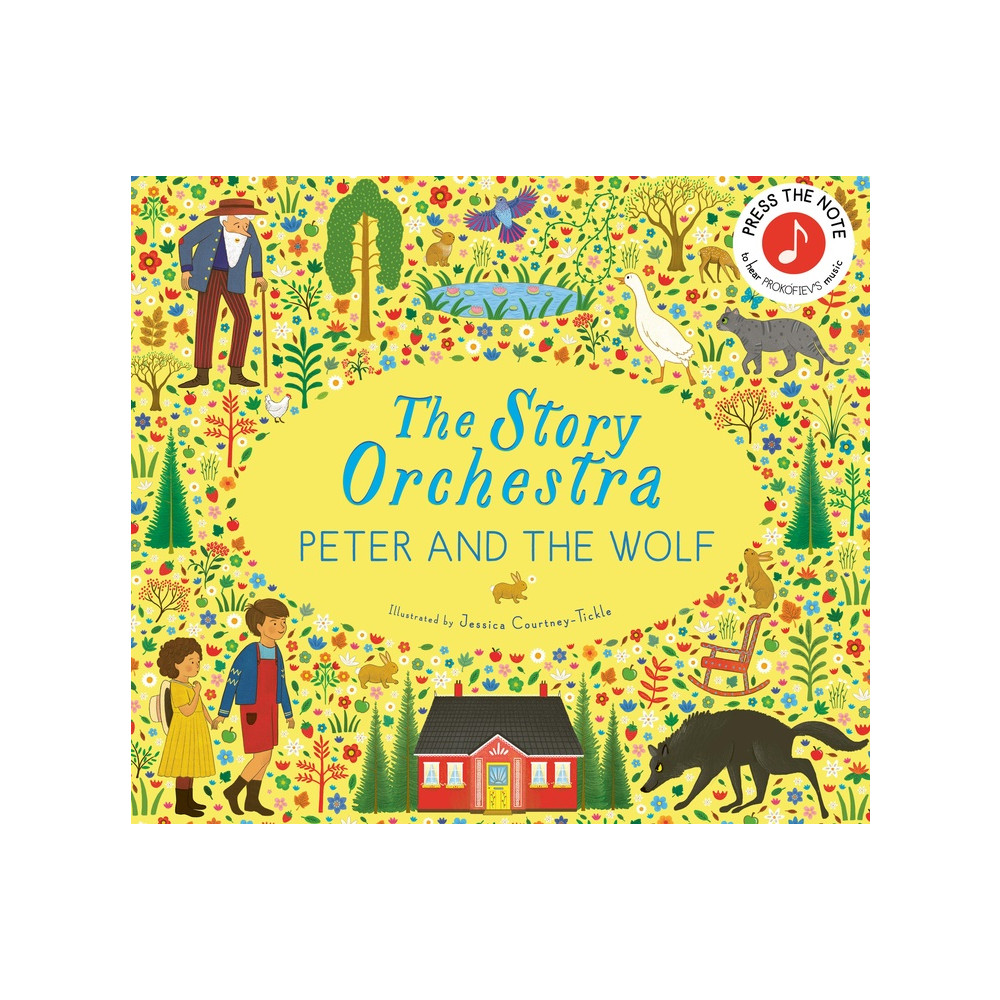Produktbild för The Story Orchestra: Peter and the Wolf (inbunden, eng)