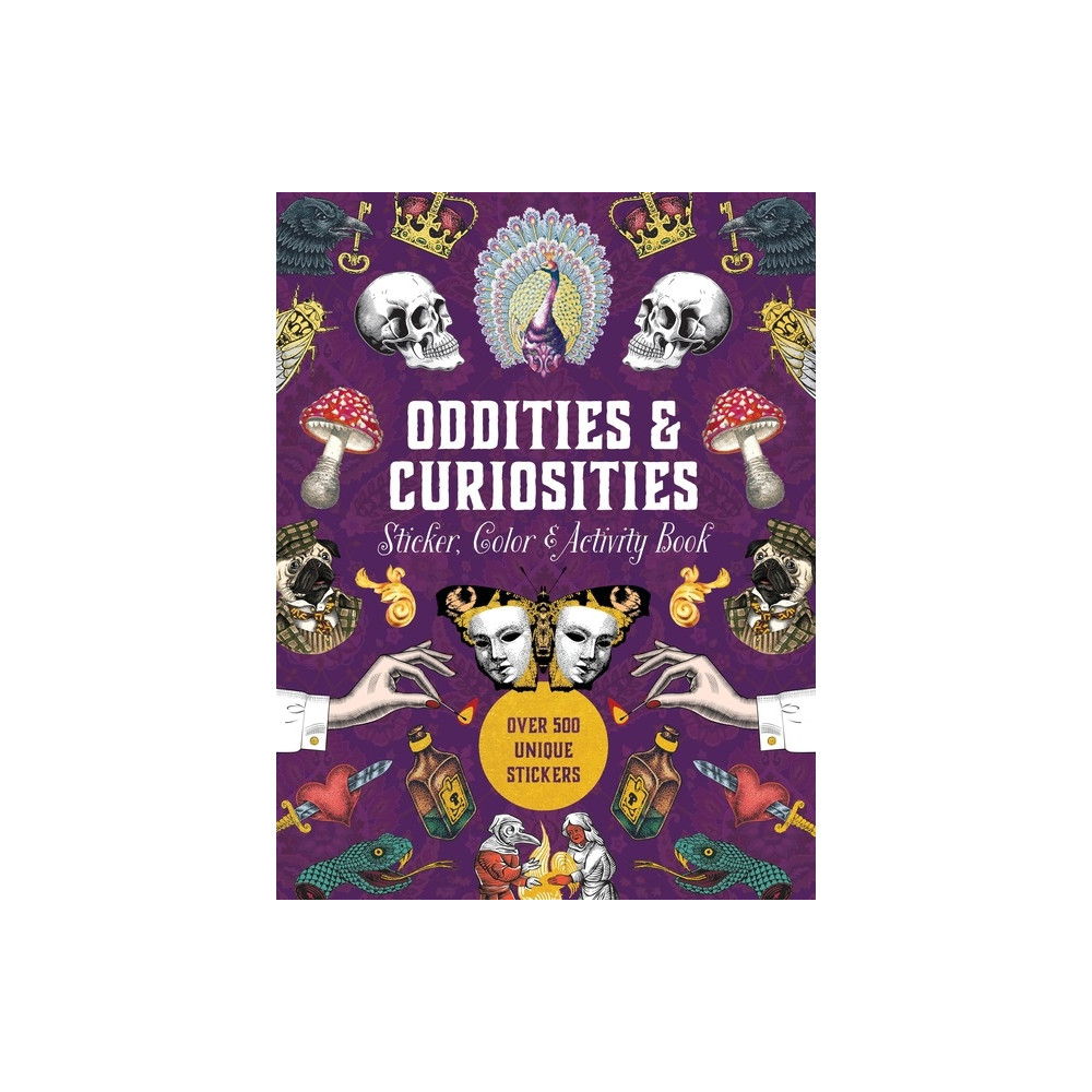 Produktbild för Oddities  Curiosities Sticker, Color  Activity Book (inbunden, eng)