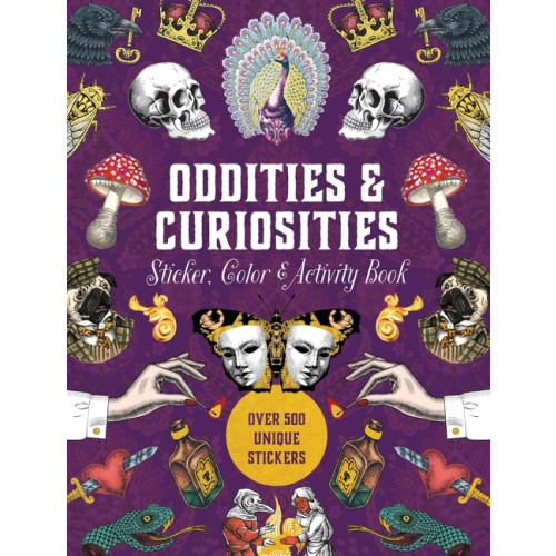 Quarto Publishing Group UK Oddities  Curiosities Sticker, Color  Activity Book (inbunden, eng)